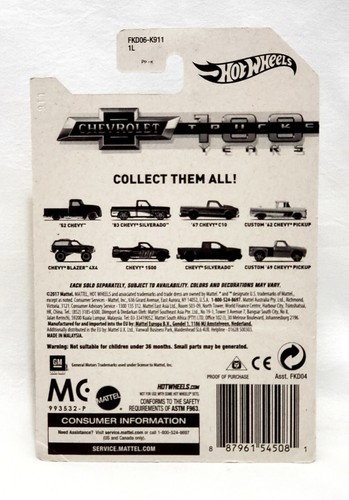 2018 HOT WHEELS - MIG RIG 89/365 - SUPER CHROMES 7/10 - 1:64 - Picture 2 of 4