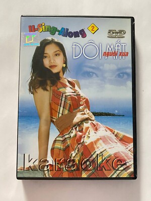 Doi Mat Nguoi Xua - U Sing Along #2 Karaoke DVD - Moi Tim , Lang Du Vung Ng GOOD