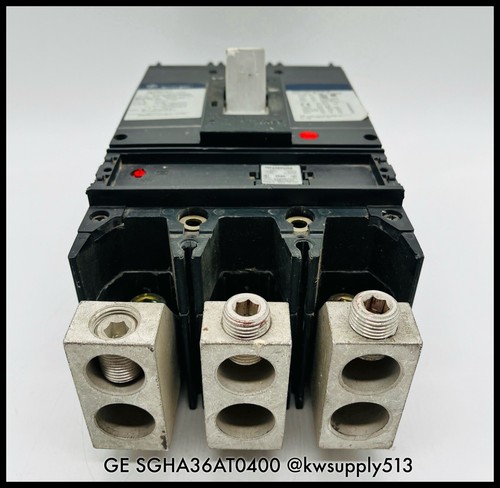 GE SGHA36AT0400 MCCB ~ GE SRPG400A350 ~ Bottom Lugs~Refurbished~ 90-Day Warranty - Picture 6 of 6