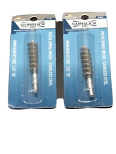Gunslick Rifle Spiral Stainless Steel Brush .38, .357, .380 No.91935 - Lot of 2