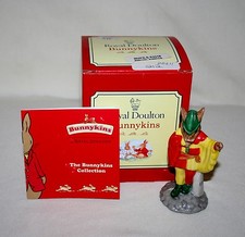 ROYAL DOULTON "MINSTREL" BUNNYKINS  FIGURINE WITH BOX (1999) #212 OF 2500
