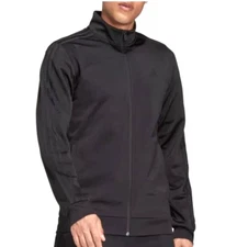 NEW ADIDAS MEN'S ESSENTIALS 3 STRIPES TRICOT TRACK JACKET~ SIZE XL  #H46101