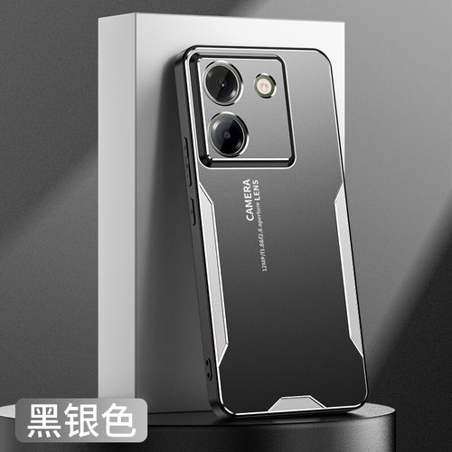For Xiaomi Poco M7 Pro 5G, Phone Case Shockproof Metal Aluminum Soft Side Cover - 第 15/15 張圖片