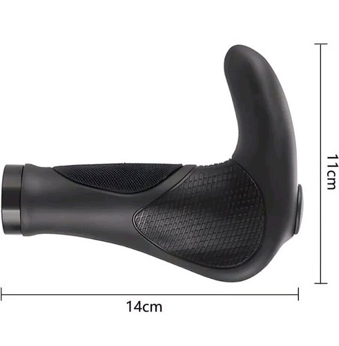 MTB Bike Bicycle Handlebar Ergonomic Grips Cycling Shockproof Anti-Slip Design - Picture 5 of 7