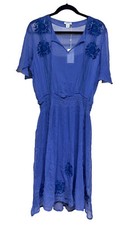 Sundance Led By Dreams Dress Blue Women’s Size Large Petite