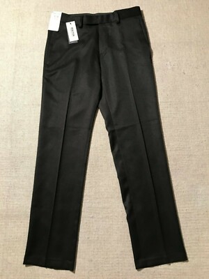 Kenneth Cole Reaction Men’s Pants 30x30 Black Slim Fit Dress Career ...
