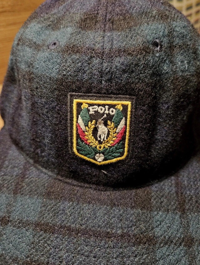 Polo Ralph Lauren Vintage 90's Uni Crest Shield Patch Long