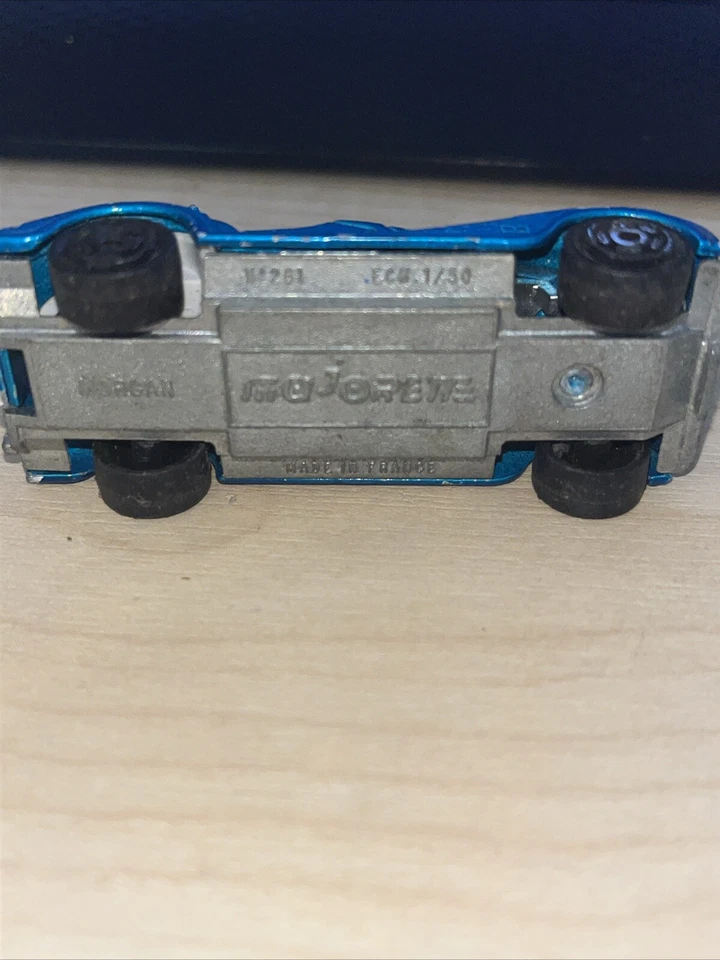 Usado Majorette Morgan Plus 8 ROADSTER Nº 261 1:50 Francia Top Cromos Coleccionistas Foto 4 de 4