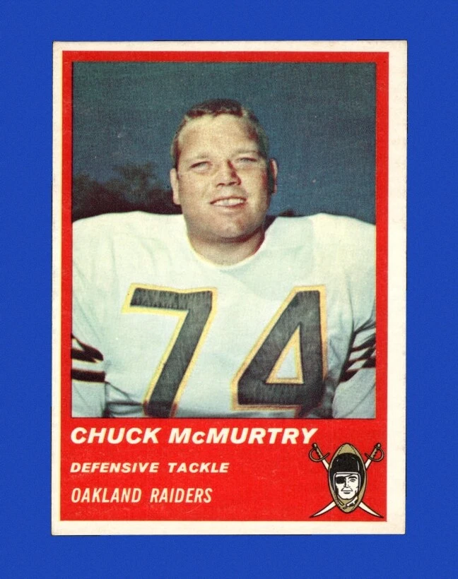 Chuck Mcmurtry trading card