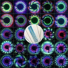 2PACKS 32LED Bikes Wheel Lights Signal Tire Spoke Rim Light 30 Patterns Change