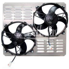 Northern Z40075 Dual High Cfm 11 Electric Fan Shroud 18 18 X 22 38 X 4 38