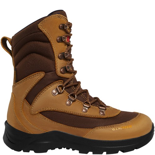 LaCrosse 542165 Women's Clear Shot 8" Brown 800G Dry-Core WP Hunting Boots Shoes