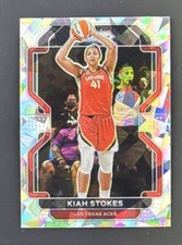 2022 Panini Prizm WNBA - Ice Prizm #108 Kiah Stokes