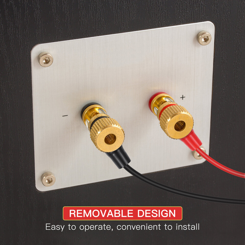 5 Pairs Wire Terminals Speaker Wire Connectors 8 Guage Speaker Wires eBay