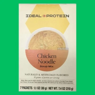 Ideal Protein Chicken Noodle Soup Mix - 7 packets