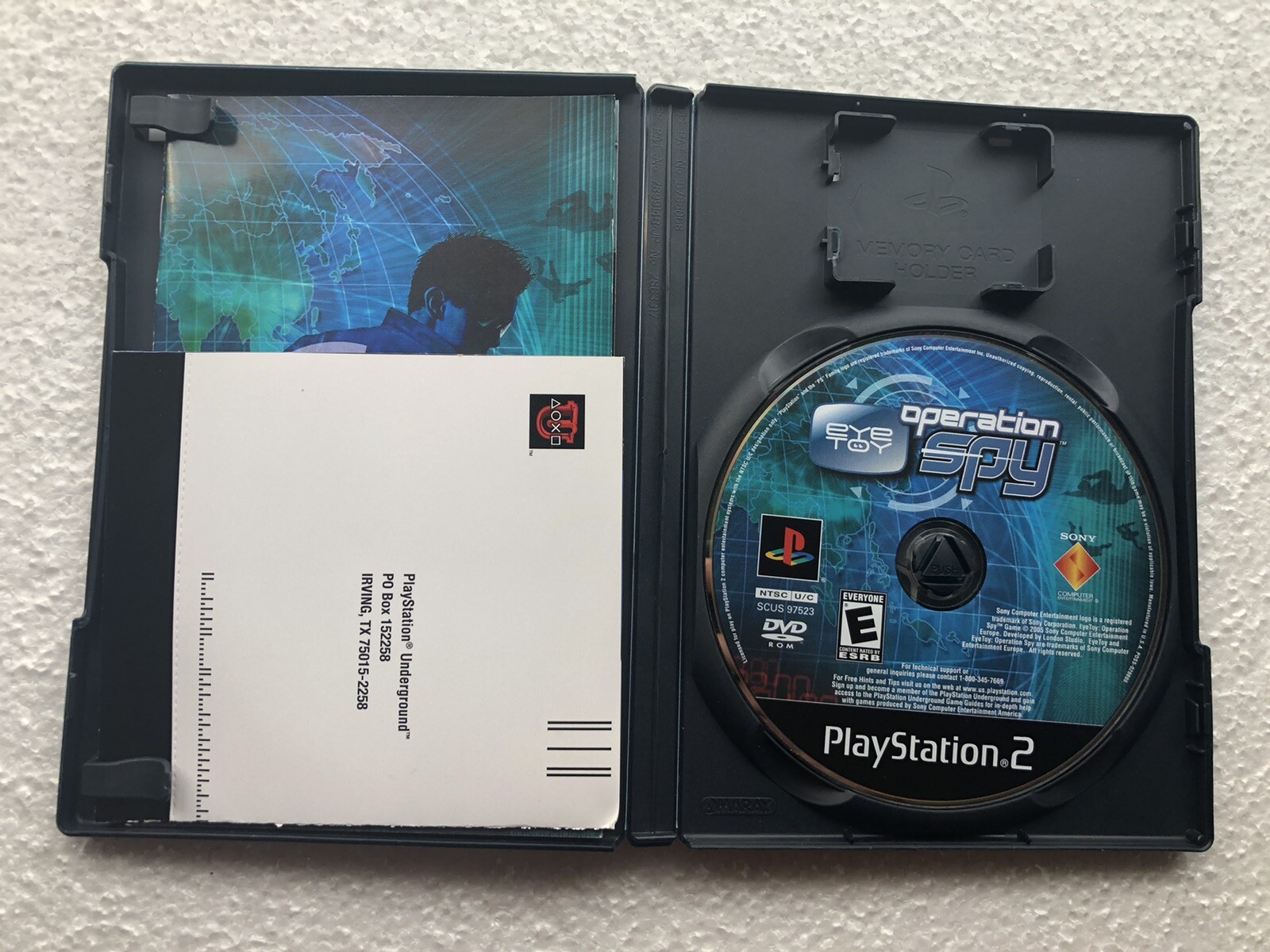 Eye Toy Operation Spy Sony PlayStation 2 PS2 Complete Tested Free