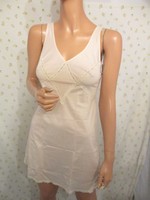 Vintage Dead Stock Boxed Uk:10 Full Slip Petticoat Nude Lace Negligee Vintage Dead Stock Boxed Uk:10 Full Slip Petticoat Nude Lace Negligee