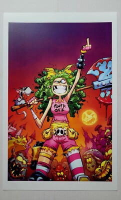 Skottie Young Exclusive I HATE FAIRYLAND (2015) 11x17 Art Print New (No Frame) 3