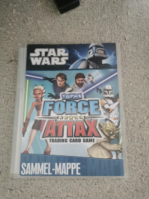 Star Wars Force Attax Serie 1 Verkaufen Star Wars Force Attax Serie 1-5 Clone Wars komplett + einige Limierte