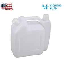1L Portable Fuel Petrol Oil Mixing Bottle 25:1/50:1 2-Stroke Chainsaw Strimmer