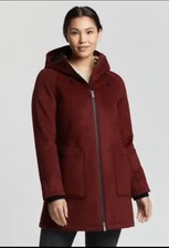 BRAND NEW Pendleton Women s Beverly Wool Blend Coat Fired Brick Red Size Medium
