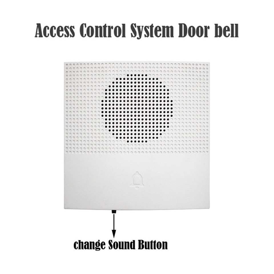 38 Sound Door Bell ABS Clear Sound Enhanced Reliable Easy Installation