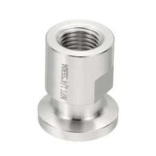1/2" TC Clamp Adaptor Fitting to NPT 1/4 Female 304 Stainless 25.4mm Ferrule