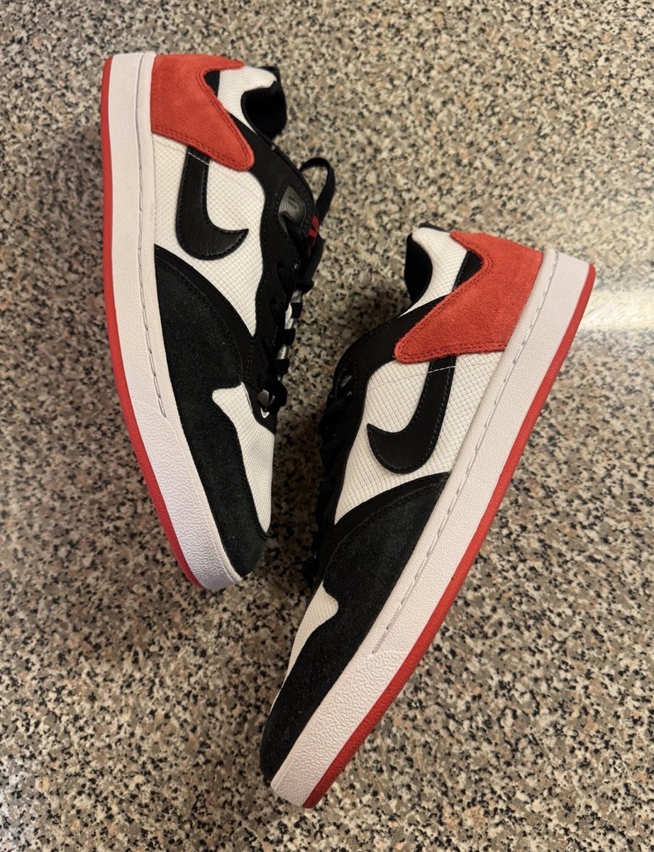 Size 11 - Nike Alleyoop SB White University Red for sale  display picture 1