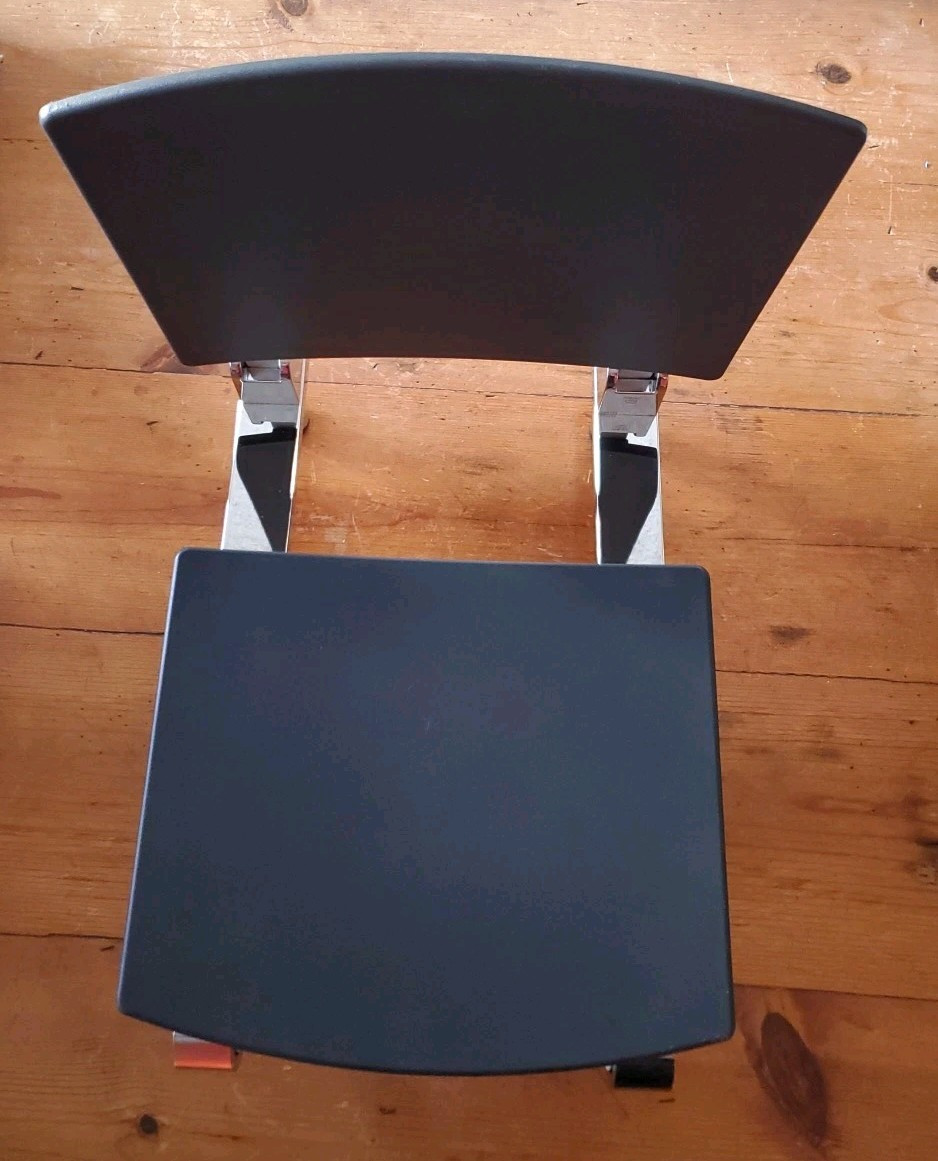 Keuco foldable Grey & Chrome Heavy Duty Shower Seat Plan Germany