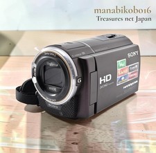 Sony Handycam HDR-CX590V Full HD Camcorder GPS Video Camera Tested Body Only