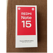 Redmi Note 15 Smartphone 128GB Schwarz 108MP Kamera 6000mAh NFC Gebraucht