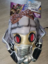 mens New Guardians of Galaxy rubber Mask Star Lord eyes covered see out not in