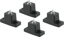Mini Split Wall Mount Bracket 4-Pack with Rubber Vibration Isolators