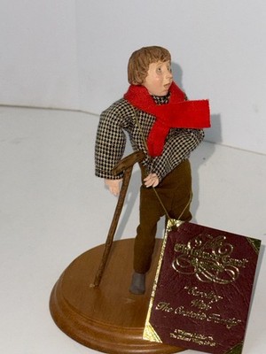Vintage Hallmark Collections 1989 A Christmas Carol Tiny Tim Figurine No Box 6 