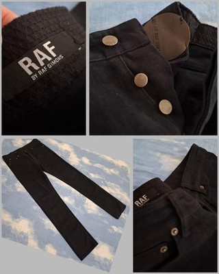 HOSE Vintage Herren RAF by RAF SIMONS Made Italy Gr.32 ca. M RAR