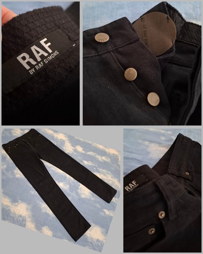 Raf Simons, TROUSERS vintage man RAF by RAF SIMONS made Italy TG.32 circa M RARE