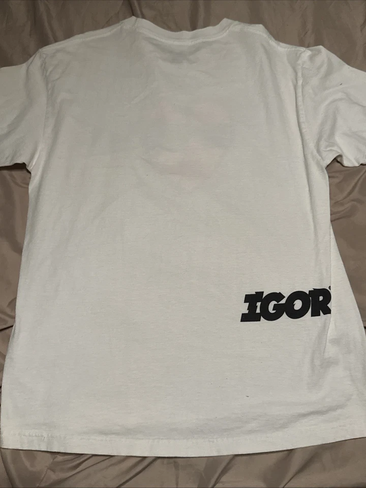 Tyler the Creator x Golf Wang - Igor Heart T Shirt - White Size Large - Image 4 of 4
