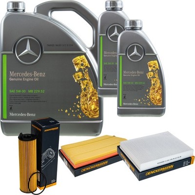 DENCKERMANN Inspektionspaket MB 5W-30 229.52 7L für Mercedes-Benz E-Klasse