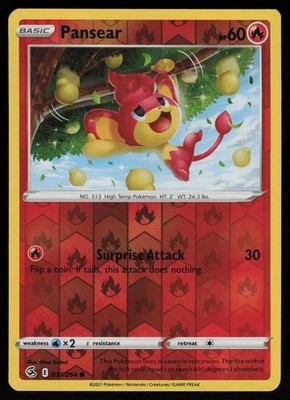 Pokemon TCG: Fusion Strike Reverse Holo ONLY Complete Your Set /264