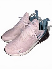 Nike Air Max 270 Womens Pink Teal Running Sho...