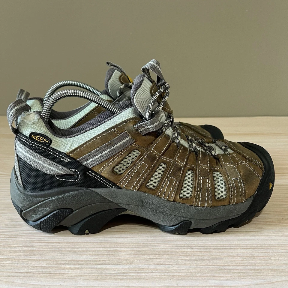 KEEN Utility ASTM F2413-11 Steel Toe Low Work Hiking Shoes Woman Sz 7 W Rare - Image 3 of 4