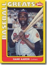 25-Count Lot 1991 HANK AARON Swell Mint Cards