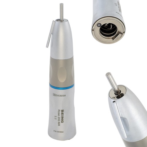 Dental 1:1 Straight Nose Cone Handpiece Fiber Optic Low Speed Latch NSK EX-6 - Picture 11 of 81