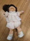 Vintage Cabbage Patch Doll 1982 Brown Pair with Clothes and Shoes