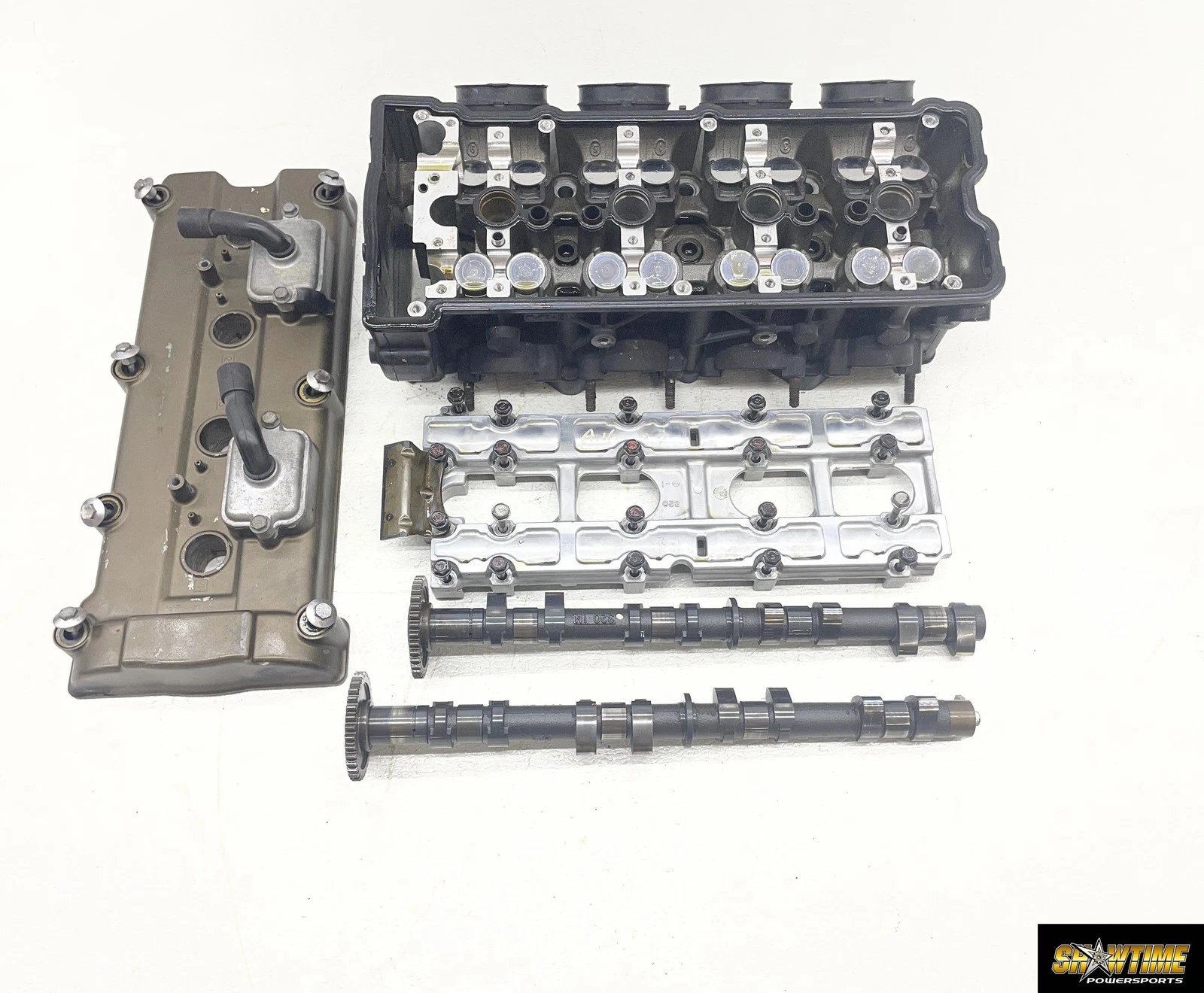 02-05 KAWASAKI NINJA ZX12R ENGINE CYLINDER HEAD CAMS VALVES COVER