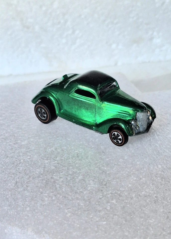 HOT WHEELS 1969 CLASSIC 35 FORD СВЕТЛО-ЗЕЛЕНЫЙ ПОЧТИ КАК НОВЫЙ - Изображение 2 из 4