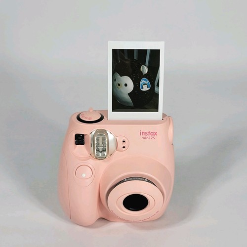 FujiFilm Instax Mini 7S Instant Film Camera W/ Film- Light Pink- Tested & Works - Picture 15 of 15