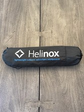 Helinox Lite Cot, Color Black, Aluminum Alloy Legs And Frame