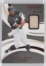 2020 Panini Immaculate Red /49 Eloy Jimenez #53 0c6