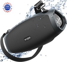Bluetooth Speaker 120W Loud Portable Wireless Boombox IPX6 Waterproof W-KING
